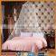 100% polyester canopy mosquito net hanging for double bed single bed