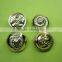 Western Europe hot sale ABS plastic sewing pike buttons for craft