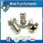 Made In Taiwan Special Fastener Parts with Different Materials Brass Titanium Bronze Copper Stainless Steel Carbon Alloy Steel