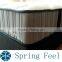 Rolled up Pocket Coil Spring Single Size Mattress in carton box