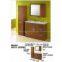 bathroom Vanity with teak wood