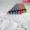 12 pcs HB roll printing pencil with eraser pencil with pvc box