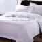 Luxury king size cotton white hotel quilt duvet bed cover set