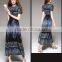 Latest hot selling bohemian clothing women maxi dresses bohemian dresses