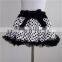 Wholesale zebra pettiskirt fluffy tutu for babies