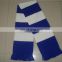 wholesale fashion kintted football scarf pattern