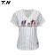 Blank baseball jerseys wholesale baseball tee shirt wholesale