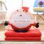 Hot Sell Cute Plush Snowman Blanket Pillow Comfortable