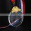 Custom sports league crystal medal