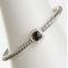 Women Jewelry Designs Sterling Silver DY 4mm Amethyst Noblesse Bracelet