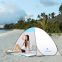 Portable lightweight beach tents fishing tents with ground cushion for 2 persons