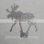 Rusty Laser Cut Animal Metal Hanging Garden Art
