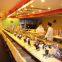 Sushi conveyor belt system Rotary restaurant conveyor equiment - factory: michaeldeng@gdyuyang.com