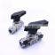 Customized professional water needle valve stainless steel vacuum needle valve metering valve