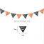 factory supply customized size polyester pennant string flag bunting banner