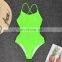 2019 Summer Sexy Bandage One-piece Swimsuit bikini Lace Up Backless Women Swimwear Bathing Suits Push Up Swimming Suit Monokini