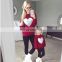 Mother daughter Sweaters  Red Love heart Long sleeve Tops Mother and daughter clothes Family matching clothes