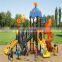 Eu standard economic style custom design security large bh130 baihe outdoor plastic slides for children