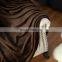 Mink Fleece Blanket Queen Size Brown Fuzzy Fluffy Durable Luxury Plush Cozy Thicker Super Soft Bed Blanket