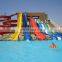 Water Park 0.75mm PVC Single Tube Water Slide Inflatable Lazy River Floating
