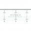 Hot Popular Glass Ss Balustrade Glass Balcony Railing Glass Balustrade Manufacturer China