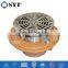 Floor drain with round adjustable Nickel Bronze strainer