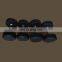 Professional Fitness Black Rubber Coated Fitness Dumbbell for Gym AM02