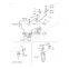 FOMI Injector Gasket 8-94173412-0 8941734120 894173-4120 For ZX210LC-3 ZX240LC-3 ZX250LC-3 Excavator