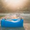 Nylon Polyester Durable inflatable lounger kids air sofa for Camping Park Beach Backyard bed inflatable laybag