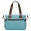 Blue Microfiber Muti Function Baby Diaper with Bottle Bag