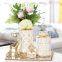 Nordic Light Luxury Moden White Blue Black Gold Storage Jar For Dining Room Decor