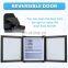 Honeyson hot 42L glass door soft drink hotel room mini fridge refrigerator