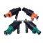 Free Shipping!New Set 4 Fuel Injector 0280150502, 0280150504 Kit For Kia Sportage 1995-2002