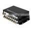 1 Pair Single Mode Single Fiber 20km Distance 8 Channel Fiber Optic Video Converter