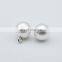 round white sewing bead metal hook pearl button