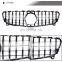 Auto Accessories Wholesale Competitive Price Black And Silver GT Front Grilles For Benz W176 A45 A180 A200 250 16-18