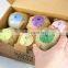 Natural Fizzing Ingredients 6 pcs Premium Ultra Bath Bombs Organic