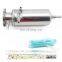 AUSO Racing Universal Radiator Alloy Coolant Swirl Pot Breather Air Separator Tank Engine Coolant Catch Can