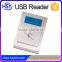 HSY-U181W Competitive price proximity rfid access control reader USB interface chip card reader writer