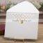 2016 Indian Style Low Price Top Quality Gatefold Wedding Card Material