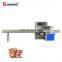 High Speed Flow Pack Small Cotton/Soft/Hard Lollipop Pillow Small Wrapping Packaging Machinery Candy Horizontal Packing Machine