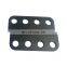 Black anodized aluminum mounting bracket sheet metal punching metal stamping part
