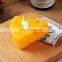 Creative Large Triangle Cheese Candle Bath Home Party Decoration Cute Non-toxic Cake Topper Scented Candle