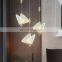 Nordic Colorful Chandeliers Pendant Modern LED Creative For Home Butterfly Pendant Light