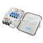 IP65 8 core CTO white nap ftth fiber distribution box PLC splitter box