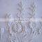 High Polished Lotus Carved Marble Relief Sculpture