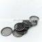 Framed Round Screen Pack Stainless Steel Woven Wire Mesh Filter Disc