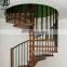 Foshan Indoor Art Metal Stairs Stainless Steel Structural Design Spiral Staircases