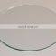 10mm 12mm Polishing Clear Tempered Round Toughened Glass for Table Top