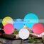 Christmas lights ball led solar street light RGB warm light pendant ball lamp